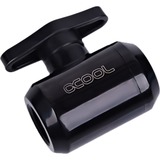 Alphacool Eiszapfen 2-way Kogelkraan kraanstuk Zwart