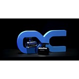 Alphacool Eiszapfen 2-way Kogelkraan kraanstuk Zwart