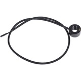 Alphacool Eiszapfen temperatuursensor G1/4 IG/IG met AG Adapter Zwart
