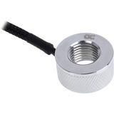 Alphacool Eiszapfen temperatuursensor G1/4 IG/IG met AG-adapter Chroom