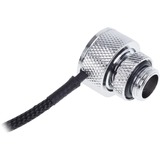 Alphacool Eiszapfen temperatuursensor G1/4 IG/IG met AG-adapter Chroom