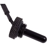 Alphacool Eiszapfen temperatuursensor plug G1/4 - diep zwart Zwart