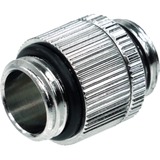 Alphacool Fitting G1/4''' buitendraad naar G1/4''' buitendraad draaibaar waterkoeling Chroom