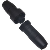 Alphacool HF quick release connector kit TPV - Eisbaer compatible verbinding Zwart (mat)