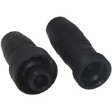 Alphacool HF quick release connector kit TPV - Eisbaer compatible verbinding Zwart (mat)