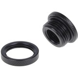 Alphacool HF tussenschotaansluiting G1/4" verbinding Zwart