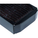 Alphacool NexXxoS XT45 Full Copper 140mm radiator Zwart