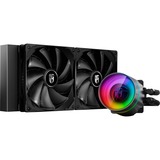 DeepCool CASTLE 280EX waterkoeling Zwart, 4-pins PWM fan-connector