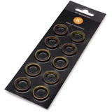 EKWB EK-Torque HTC-12 Color Rings 10 Pack - Gold waterkoeling Goud, 10 st