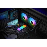 Thermaltake Floe RC240 CPU & Memory AIO Liquid Cooler waterkoeling Zwart