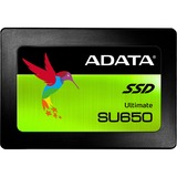 ADATA Ultimate SU650, 240 GB SSD Zwart, SATA 600, ASU650SS-240GT-R