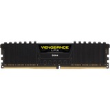 Corsair 16 GB DDR4-3200 Kit werkgeheugen Zwart, CMK16GX4M2B3200C16, Vengeance LPX, XMP