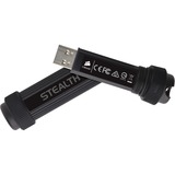 Corsair Flash Survivor Stealth 128 GB  usb-stick Zwart, CMFSS3B-128GB, USB 3.0