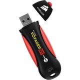 Corsair Flash Voyager GT USB 3.0 256 GB usb-stick Zwart/rood, USB 3.0