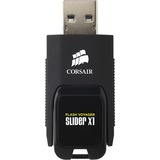 Corsair Flash Voyager Slider X1 USB 3.0 128 GB usb-stick Zwart, CMFSL3X1-128GB