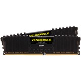 Corsair Vengeance LPX 16 GB DDR4-3200 (2x 8 GB) werkgeheugen Zwart, CMK16GX4M2E3200C16, XMP 2.0
