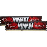 G.Skill 16 GB DDR3-1600 Kit werkgeheugen F3-1600C11D-16GIS, AEGIS, XMP