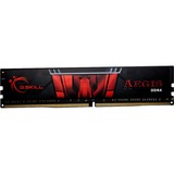 G.Skill 16 GB DDR4-2400  werkgeheugen Zwart, F4-2400C15S-16GIS, Aegis, XMP 2.0