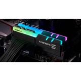 G.Skill 16 GB DDR4-3000 Kit werkgeheugen Zwart, F4-3000C16D-16GTZR, Trident Z RGB, XMP