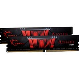 G.Skill 16 GB DDR4-3200 (2x 8 GB) Kit werkgeheugen Zwart, F4-3200C16D-16GIS, Aegis, XMP