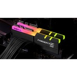 G.Skill 16 GB DDR4-3600 Kit werkgeheugen Zwart, F4-3600C16D-16GTZRC, Trident Z RGB