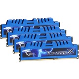 G.Skill 32 GB DDR3-2400 Quad-Kit werkgeheugen F3-2400C11Q-32GXM, RipjawsX, XMP