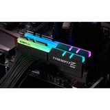 G.Skill 32 GB DDR4-3200 Kit werkgeheugen Zwart, F4-3200C16D-32GTZR, Trident Z RGB, XMP