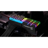 G.Skill 32 GB DDR4-3600 Quad-Kit werkgeheugen Zwart, F4-3600C16Q-32GTZRC, Trident Z RGB, XMP