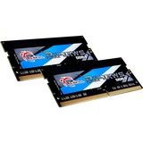 G.Skill 8 GB DDR4-2400 Kit laptopgeheugen F4-2400C16D-8GRS, Ripjaws