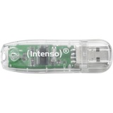 Intenso Rainbow Line 32 GB usb-stick Transparant