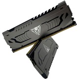 Patriot 16 GB DDR4-3200 Kit werkgeheugen Grijs, PVS416G320C6K, Viper Steel, XMP