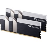 Thermaltake 16 GB DDR4-4000 Kit werkgeheugen Zwart/zilver, R017D408GX2-4000C19A, TOUGHRAM, XMP