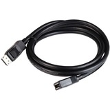 Club 3D DisplayPort 1.4 HBR3 verlengkabel Zwart, 2 meter