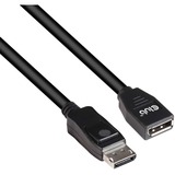 Club 3D DisplayPort 1.4 HBR3 verlengkabel Zwart, 2 meter