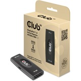 Club 3D DisplayPort 1.4 actieve repeater Zwart