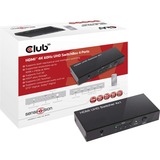 Club 3D HDMI 2.0 UHD Switchbox 4 ports adapter Zwart, CSV-1370