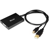 Club 3D Mini DisplayPort 1.2 > Dual Link DVI-D adapter Zwart, 0,6 meter