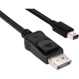 Club 3D Mini DisplayPort > Displayport 1.4 HBR3 kabel Zwart, 2 meter