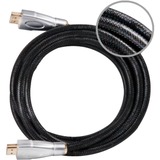 Club 3D Premium High Speed HDMI 2.0 kabel Zwart, 1 meter, 4K 60Hz