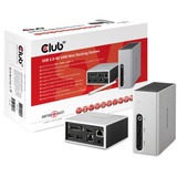 Club 3D SenseVision USB 3.0 4K UHD Mini Docking Station Grijs, CSV-3104D