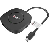 Club 3D USB-C 3.2 MST Hub DisplayPort 1.4 adapter Zwart