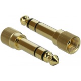 DeLOCK Stereo Jack 3,5 mm 3-Pin male > female verlengkabel Zwart, 2 meter