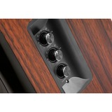 Edifier S360DB Boekenplank luidsprekers Bruin, Bluetooth, RCA, optisch, coaxiaal, AUX