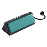 Hercules WAE Outdoor Rush luidspreker Turquoise/zwart, Bluetooth, IP67, FM-radio