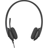 Logitech USB Headset H340 on-ear  Zwart, Retail
