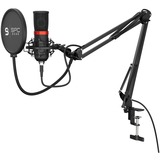 SPC Gear SM950 Streaming USB Microphone microfoon Zwart