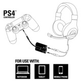 Sharkoon PMP 35, Headset-Adapter kabel Zwart