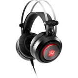 Sharkoon SKILLER SGH30 over-ear gaming headset Zwart, RGB leds, PC's/Notebooks, PlayStation 5, PlayStation 4