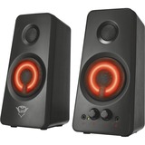 Trust GXT 608 illuminated 2.0 speaker set pc-luidspreker Zwart, 21202