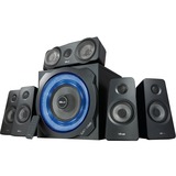 Trust GXT 658 Tytan 5.1 Surround Speaker System luidspreker Zwart/blauw, 21738